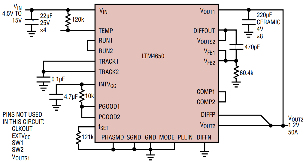 LTM4650IY PBF